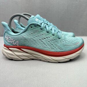 Womens Size 7 (B) Hoka One One Clifton 9 Shoes Aquarella Athletic Running